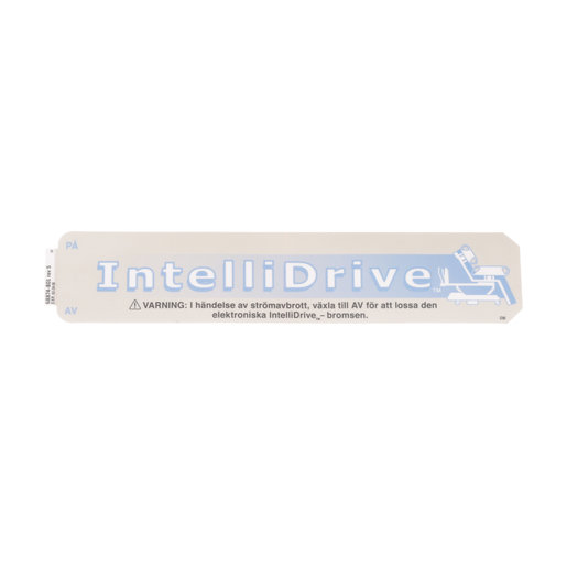 Label, Intellidrive Override, Swedish